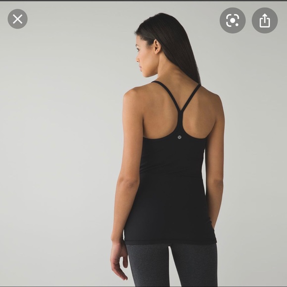 Lululemon Power Y Tank Black